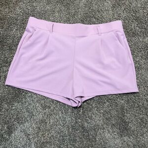 LOFT Pink Shortie Women's Trouser Shorts XL